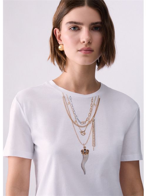 T-shirt con stampa LIU JO | WF6079JS923/Q9698